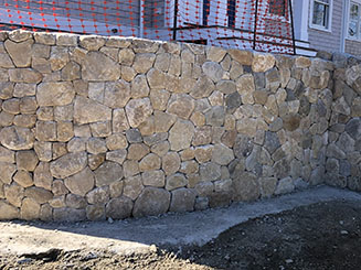 Full Rock Wall